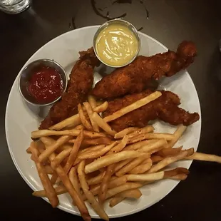 Chicken tenders &amp; fries
