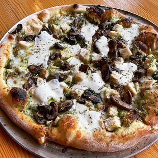 Our Decadent Steak Fillet DiManzo pizza, a fan favorite!