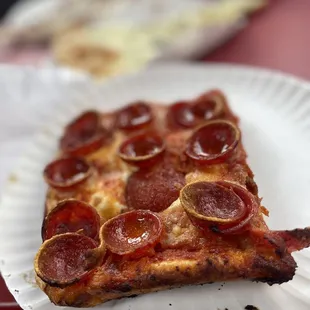 Spicy Pepperoni Sicilian