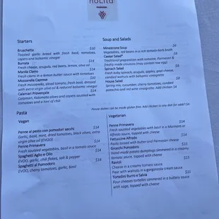 menu May 2021