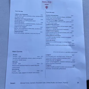 menu May 2021