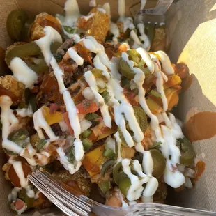 Chopped Cheese Asada Fries