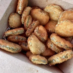 Fried pickles!!
