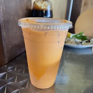 Watered down Thai tea. 1/5