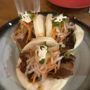 Pork belly buns