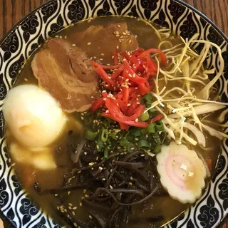 Japanese Green Curry Ramen