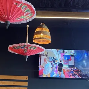 This is the cutesy decorations throughout the dining area.
