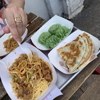 Szechuan Tofu Noodles