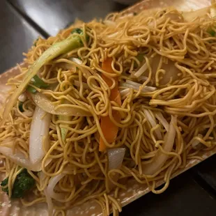 Mixed veg fried noodle