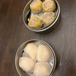 Har gow and sui mai