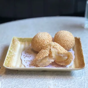 45. Sesame Balls with Lotus Paste