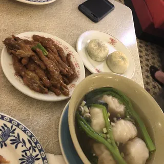 Minced Beef Dumplings in Soup