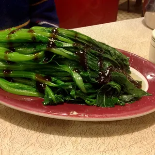 Chinese Greens with Oyster Sauce
