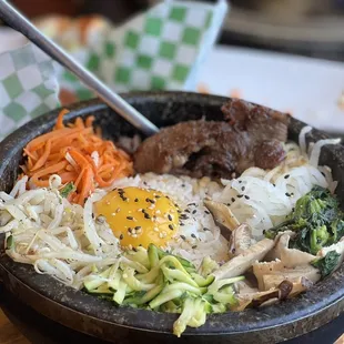 Beef bimbimbap