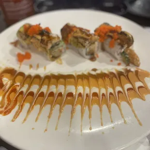 Sushi - plated nicely