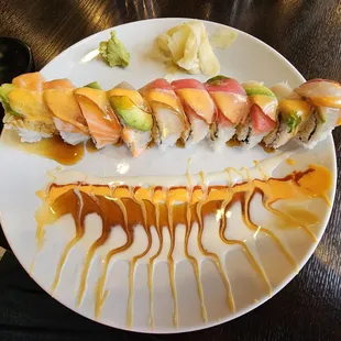 Rainbow roll
