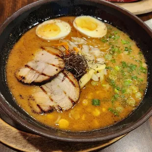 Black Garlic Tonkatsu Ramen