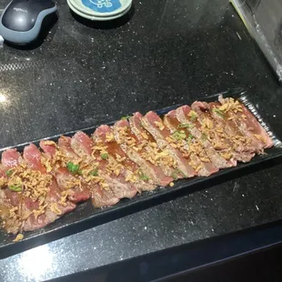 Beef Tataki$25 (Great value surprise)