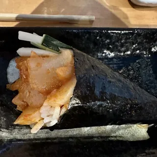 Spicy Scallop Hand Roll