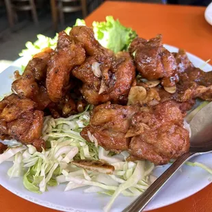 Honey Ginger Fried Chicken YUMMMMM  Crispy, crunchy, tasty