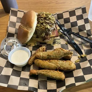 Dirty Hog and Fried Okra