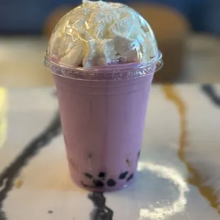 Ube Milk Shake