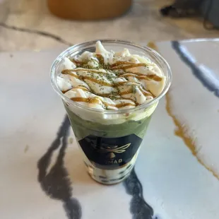 Salted Caramel Matcha