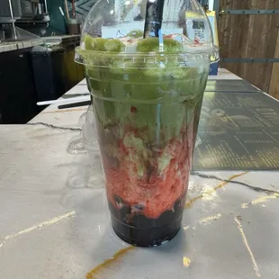Strawberry Matcha