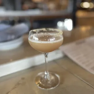 All buttered up cocktail