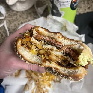 island boy bagel sandwich