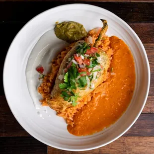 Crispy Chile Relleno