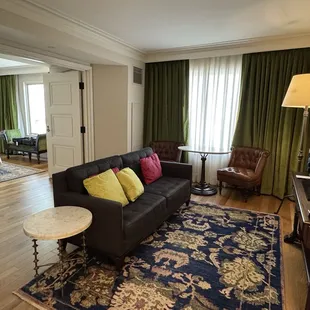 Sitting area in Grand Suite