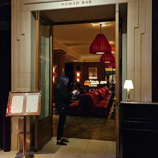 NoMad Bar entrance
 Photo taken: 1.6.2024