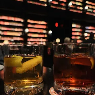 Old Fashioned &amp; Boulevardier