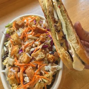 Spicy Eggplant Pesto Panini