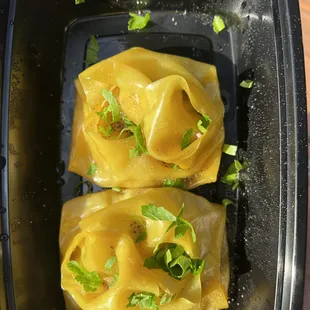 Our unique Manti (dumplings)!