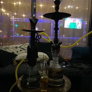 a hookah on a table