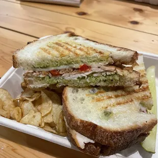 Turkey Pesto Panini