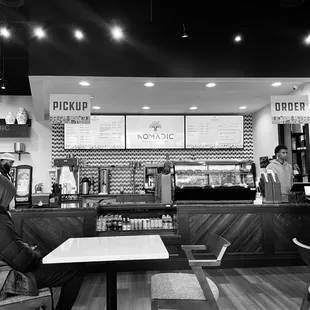 a black and white photo