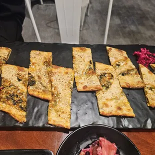 Nomadic Pide - flavourful and not too spicy per description.