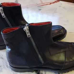 Pair Of Oliver Sweeny Men&apos;s Leather Boots (Size 12)