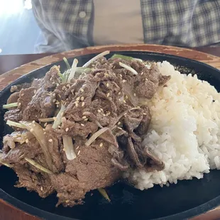 Korean Marinated Beef called Bulgogi