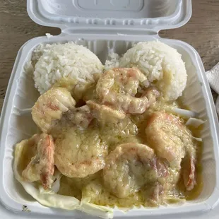 Garlic shrimp