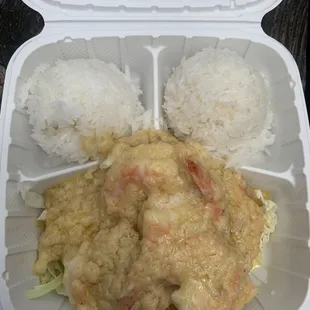 Garlic shrimp