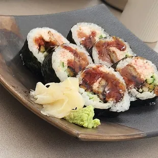 Small $30 sushi roll.