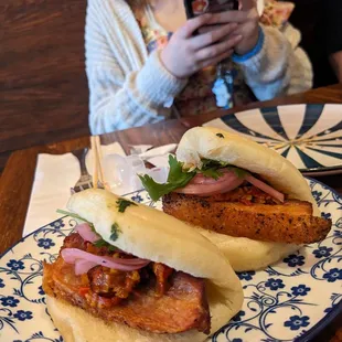 Pork belly bao