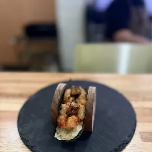Scallop foie gras
