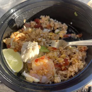 Crab fried rice