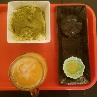 21.4. Panna Cota, Rice Ball, Red Bean & Boba