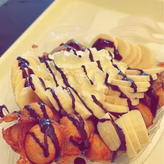 Chocolate egg puff combo
